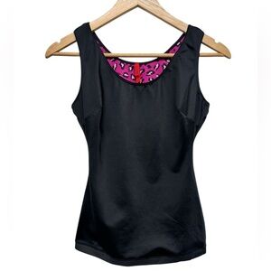 SPANX womens Slimplicity Scoop Neck Cheetah Camisole size L